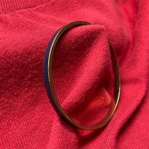 Vintage 1980s blue bangle